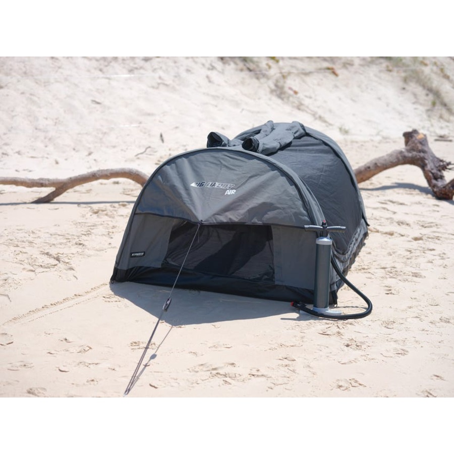 Big Daddy Air Double Inflatable Swag +2in1 Lithium Rechargeable Light/Fan