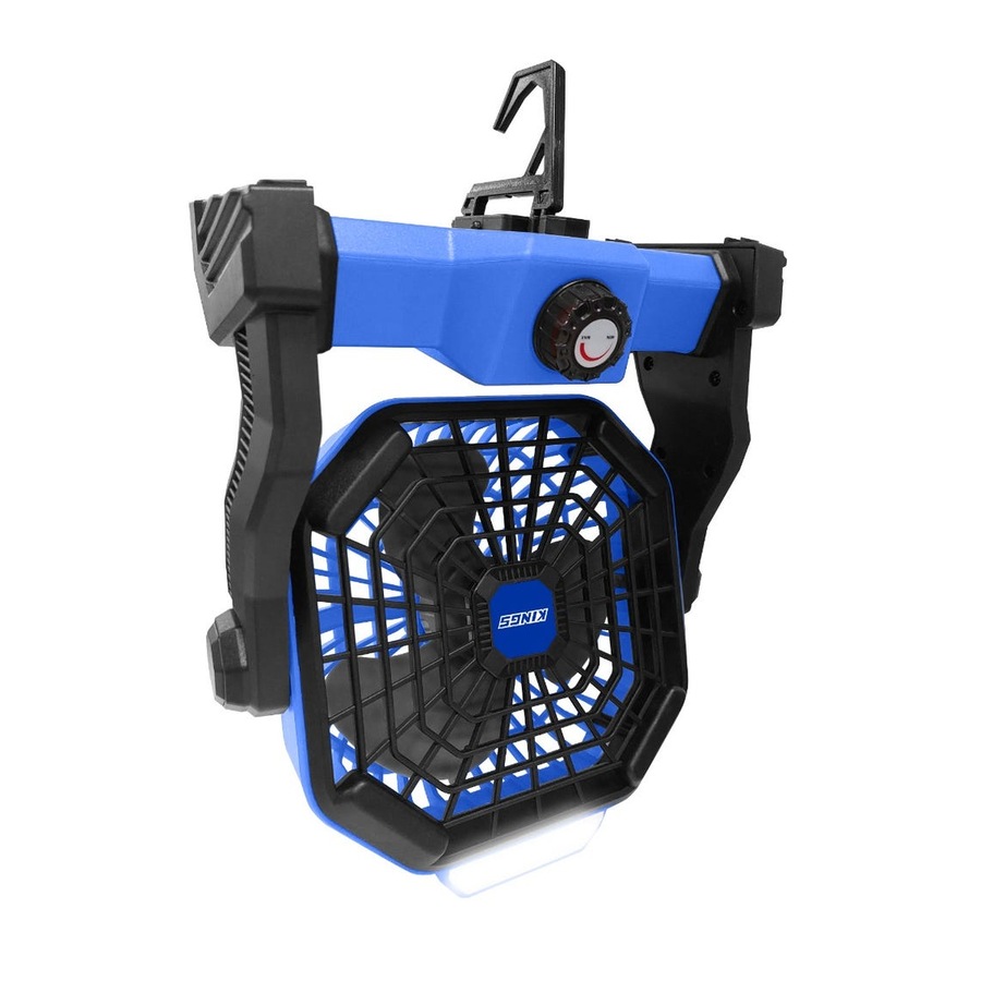 Big Daddy Air Double Inflatable Swag +2in1 Lithium Rechargeable Light/Fan