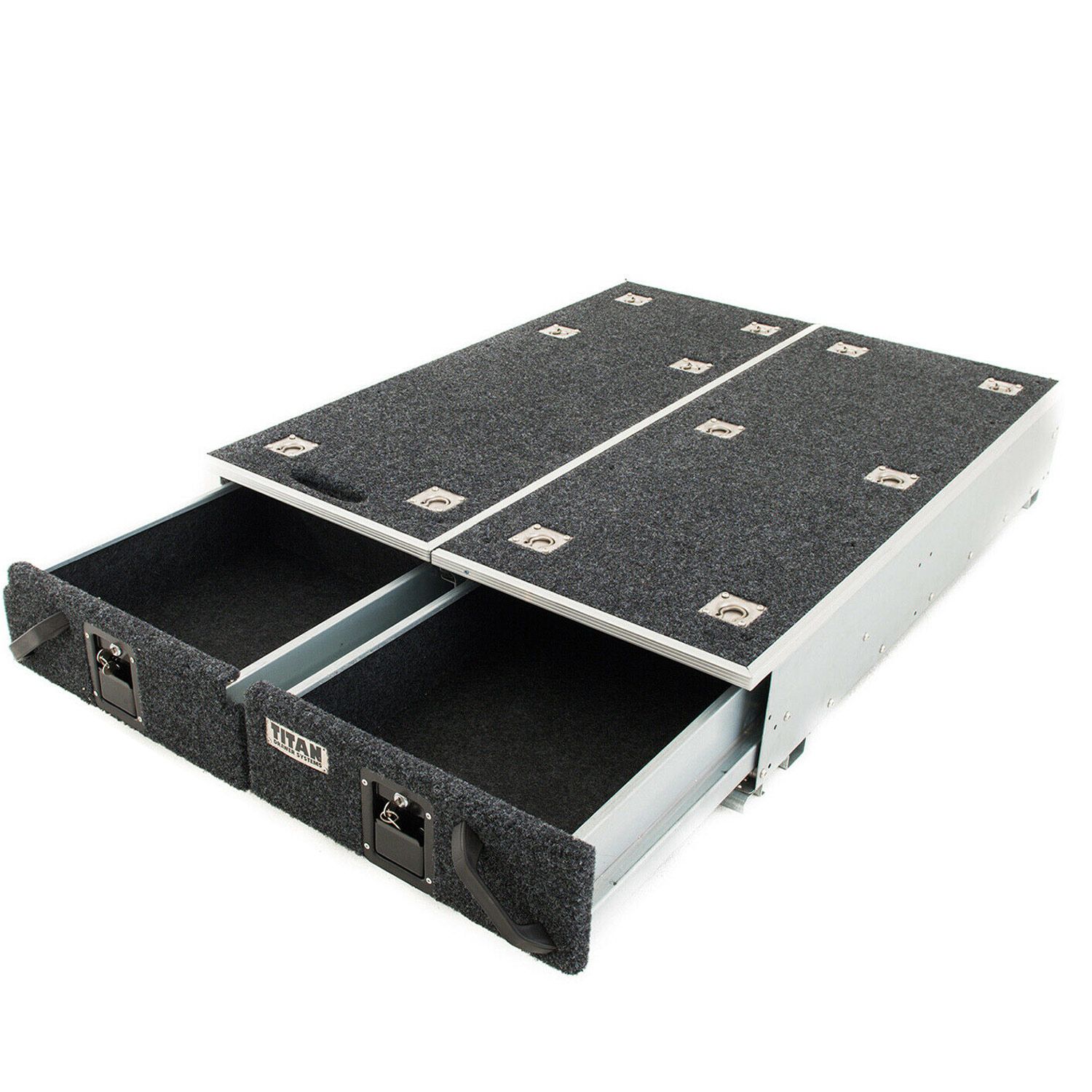 Car Drawer File System Buy Titan 1300 mm Rear Drawer Storage System Titan Vehicle Ute SUV ...