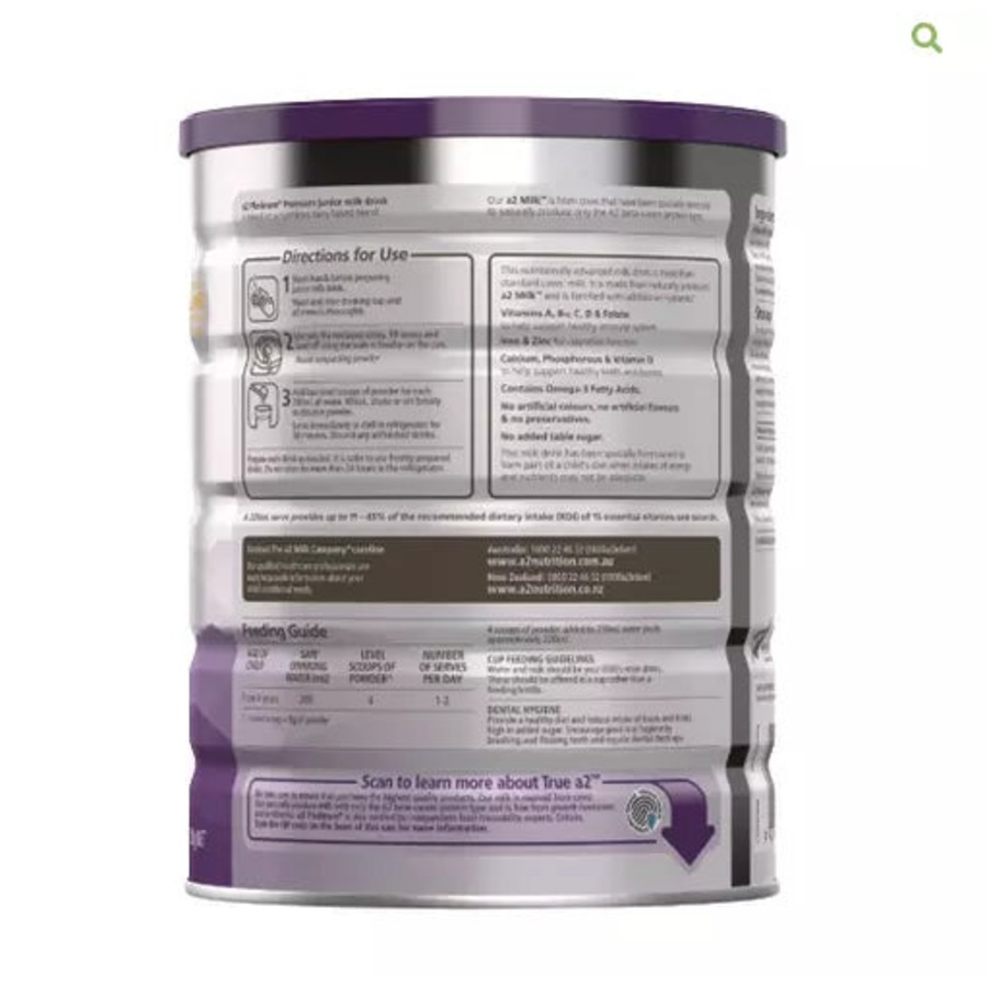 A2 Platinum Premium Junior Milk Drink Stage 4 900g