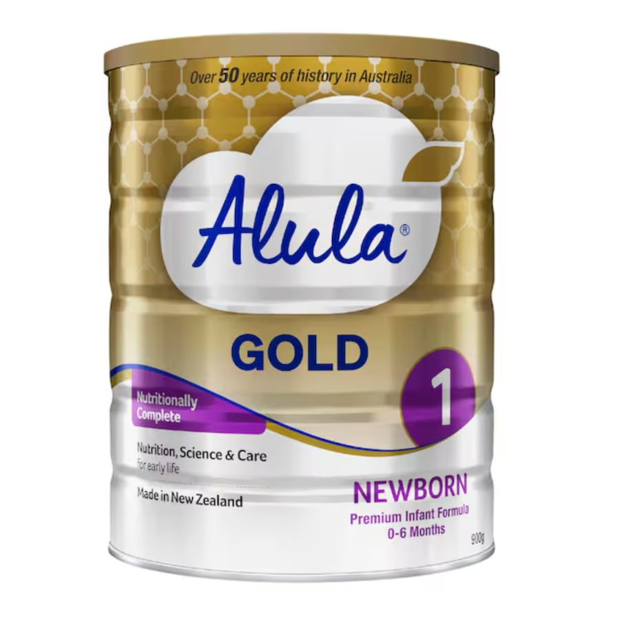 Alula Gold Newborn Formula Stage 1 900g NEW