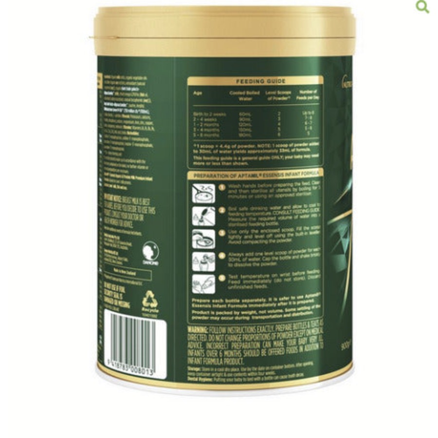 Aptamil Essensis A2 Protein stage 1 900g