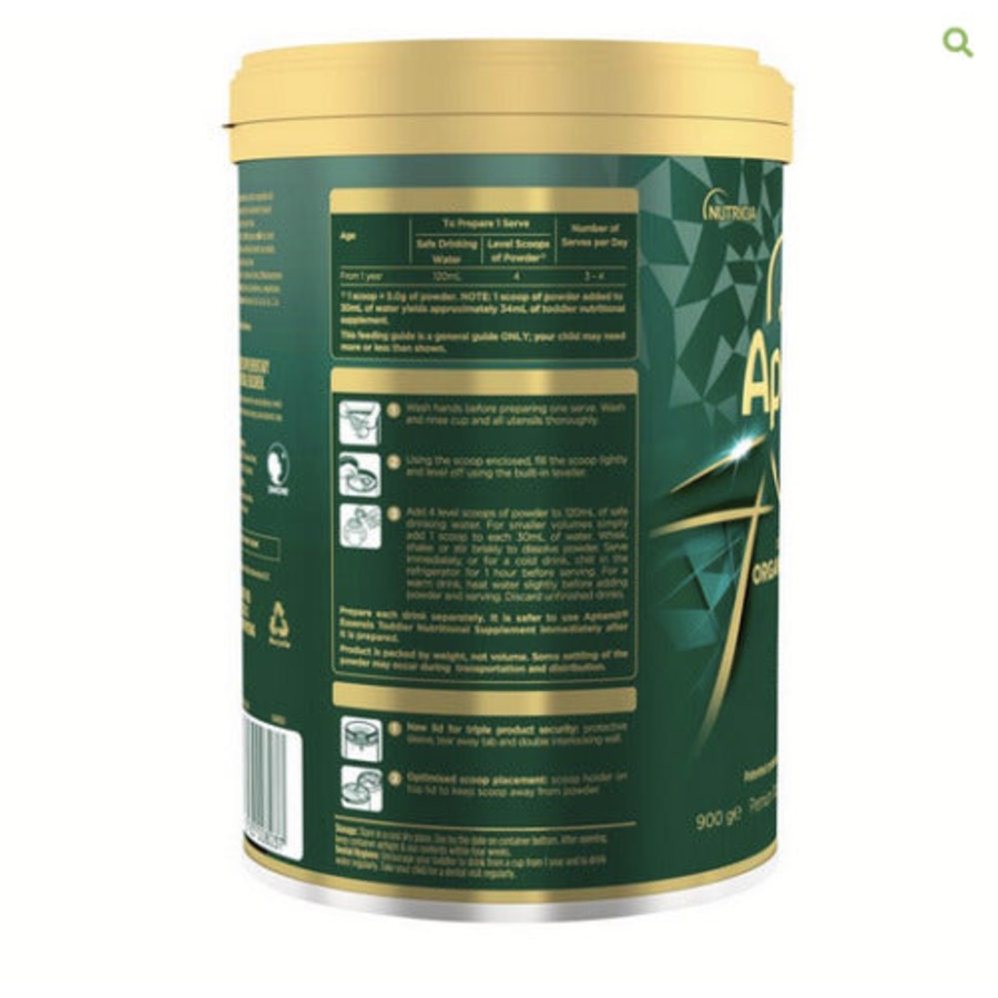 Aptamil Essensis Organic A2 Protein Stage 3 Toddler Formula 900g