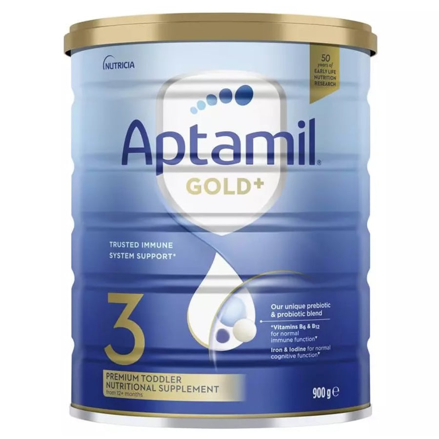 Aptamil Gold+ 3 Toddler Nutritional Supplement From 1 Year 900g