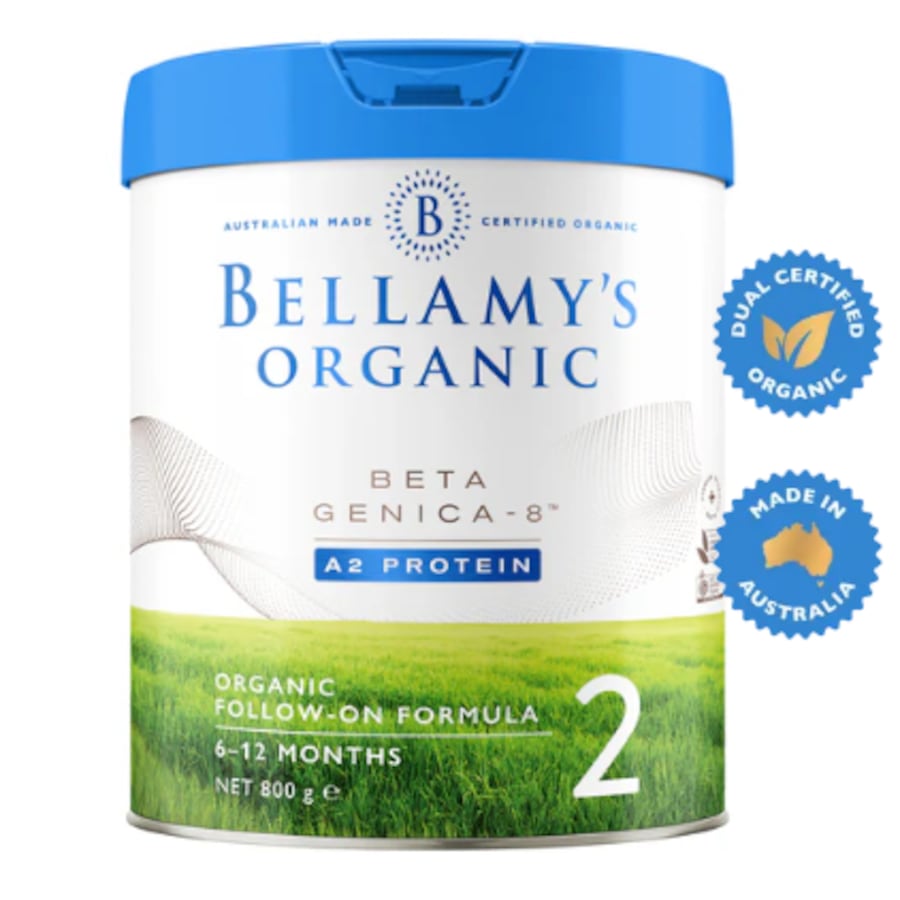 Bellamy's Organic Beta Genica-8(TM) Step 2 Follow-On Formula 800g
