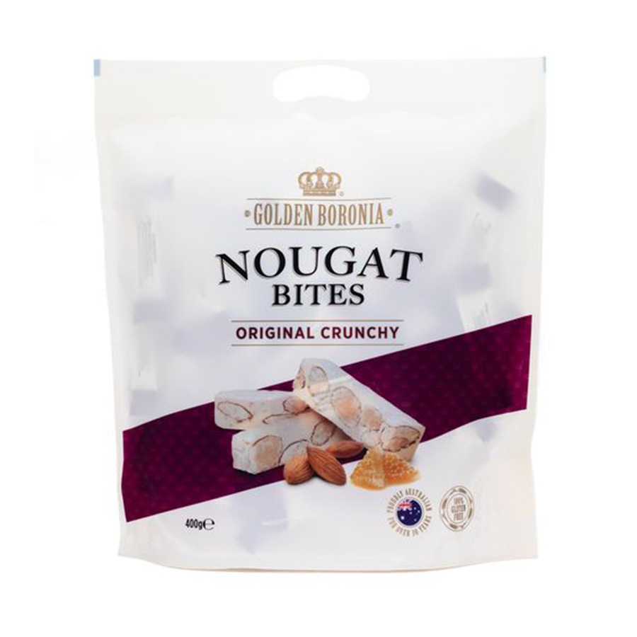 GB Nougat Bites Original Crunchy 400g
