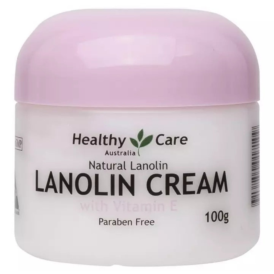 Healthy Care Natural Lanolin & Vitamin E Cream 100g