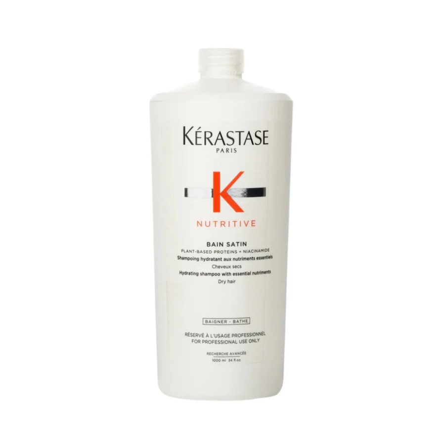 Kerastase Nutritive Bain Satin Hydrating Shampoo 1000ml (DRY HAIR) NEW