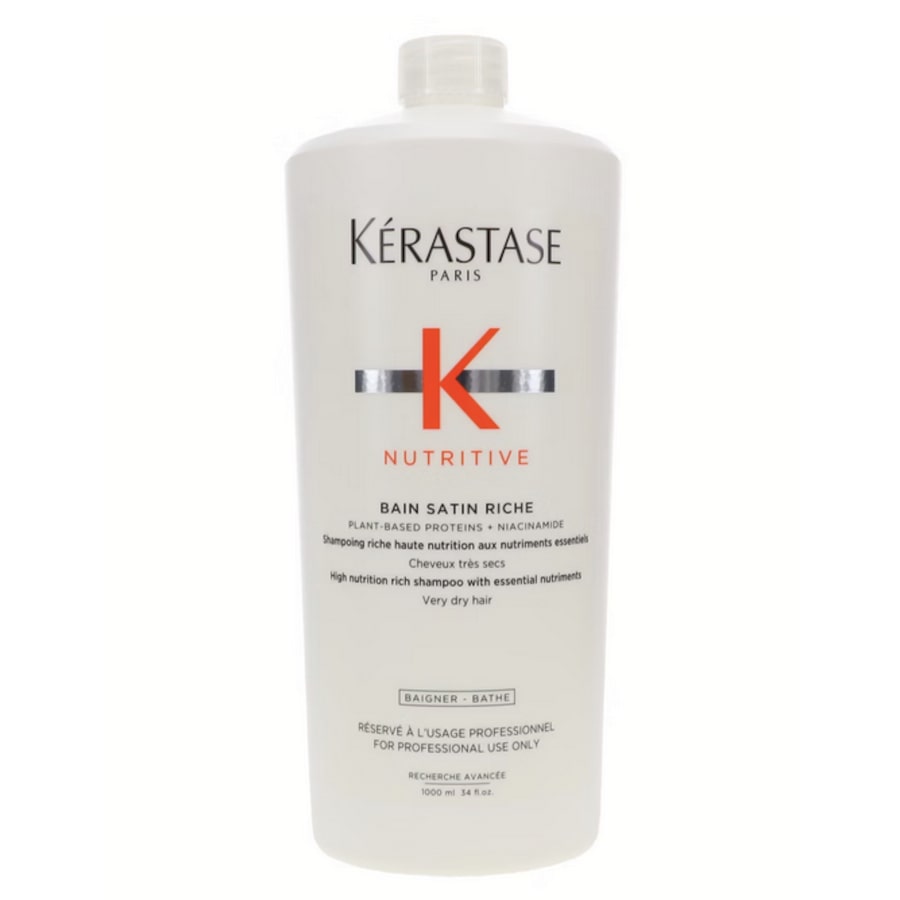Kerastase Nutritive Bain Satin Riche Shampoo 1000ml (VERY DRY HAIR)