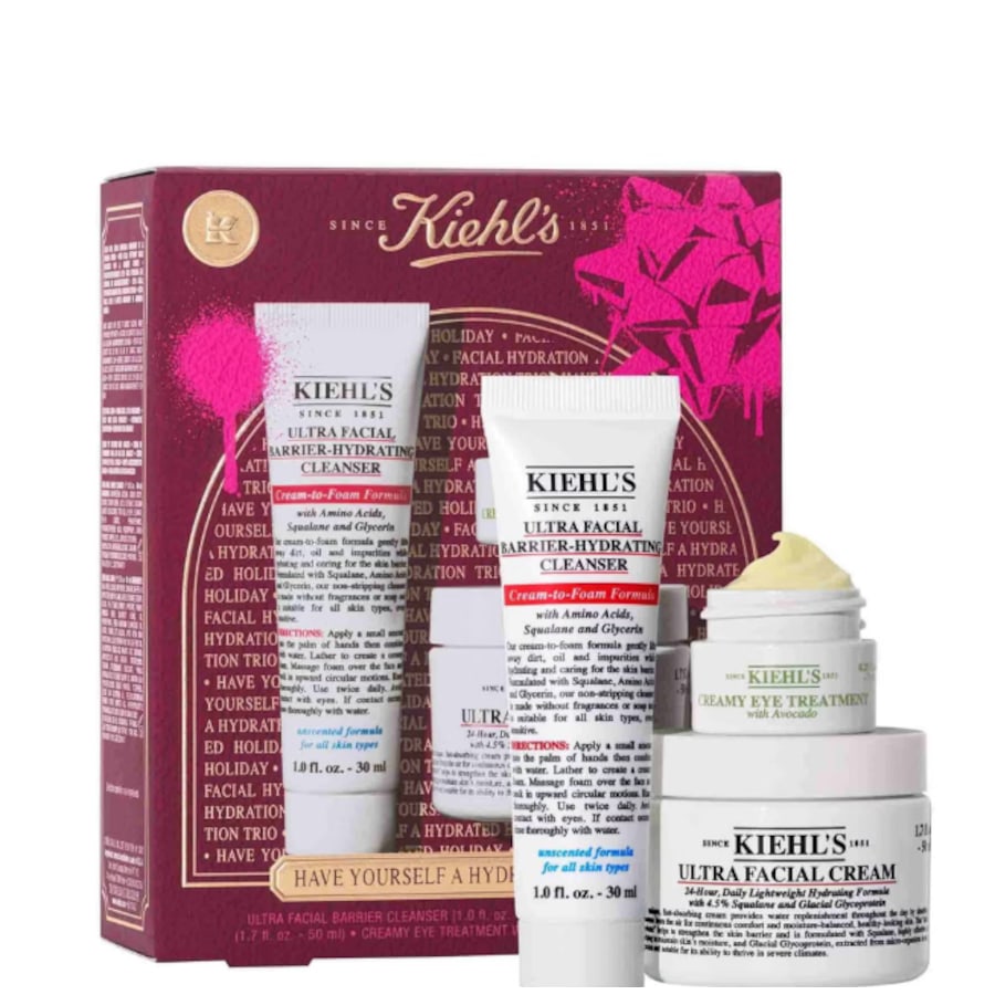 KIEHL'S Have Yourself a Hydrated Holiday -Facial Hydration Trio Set