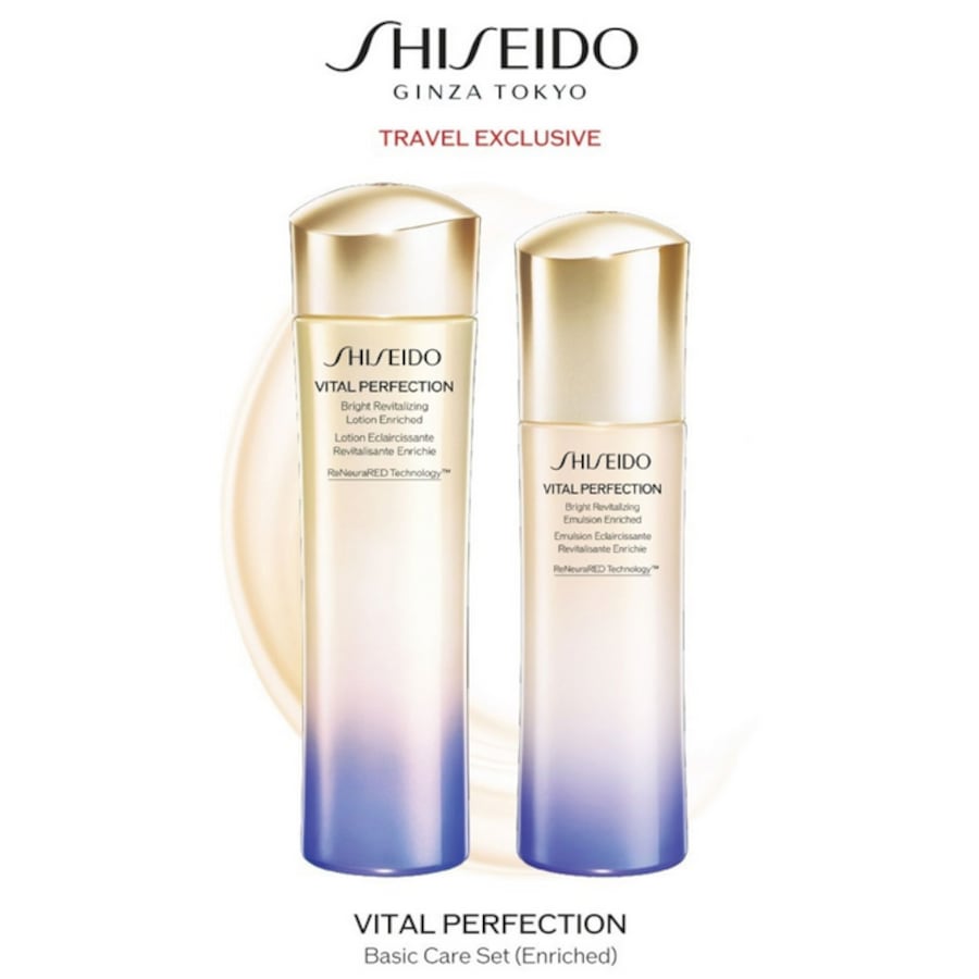 Shiseido Vital-Perfection Revitalizing Enriched Lotion150ml+Enriched Emulsion 100ml Basic Care Set
