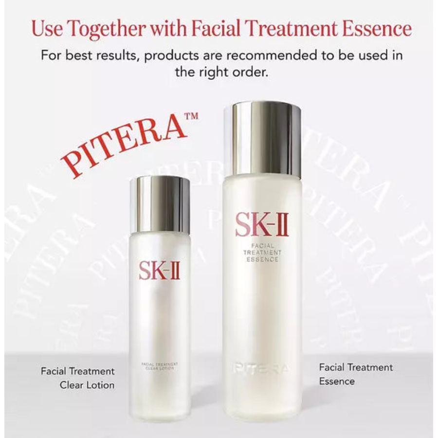 SK II Pitera Set: Facial Treatment Clear Lotion 230ml +Treatment Essence 230ml