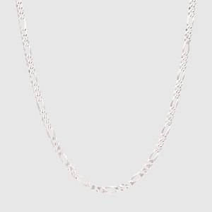 Mens 5mm Figaro Chain 316L Stainless Steel Silver Necklace Link Cuban Jewelry