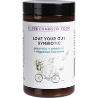 Supercharged Food Love Your Gut Synbiotic Powder Pre/Probioticwith digestive enzymes 120g