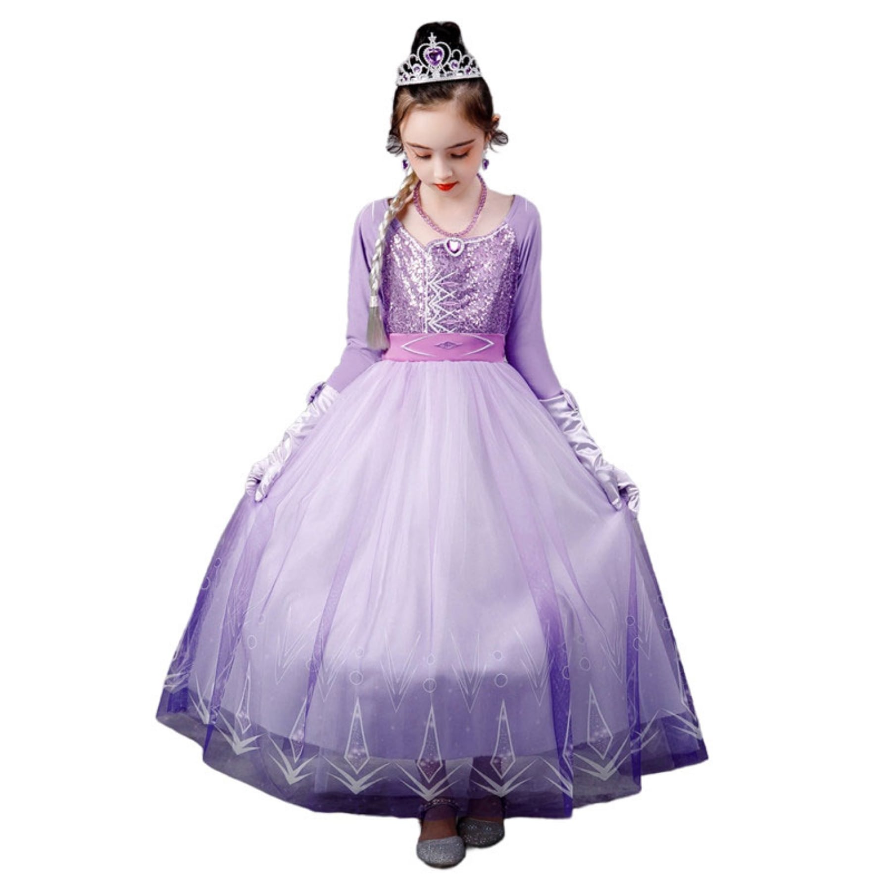 Elsa Book Week Buy Costume Bay Girl's Purple Elsa Dress Frozen Costume Elsa Anna Queen ...