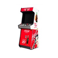 A Man & His Cave Coca-Cola Arcade Machine Strategy Fun Play Games Platinum
