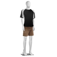 SereneLife 73'' Male Mannequin, Full Body Dress Form with Adjustable Posture, 360� Rotating Head, Flexible Hands & Legs for Easy Positioning, Durable Metal Base, Perfect for Clothing Shops