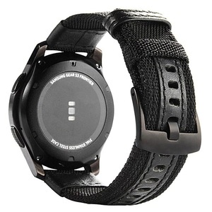 Nylon and Leather Watch Straps Compatible with KOMONO Lewis, Walther, Winston & Apex