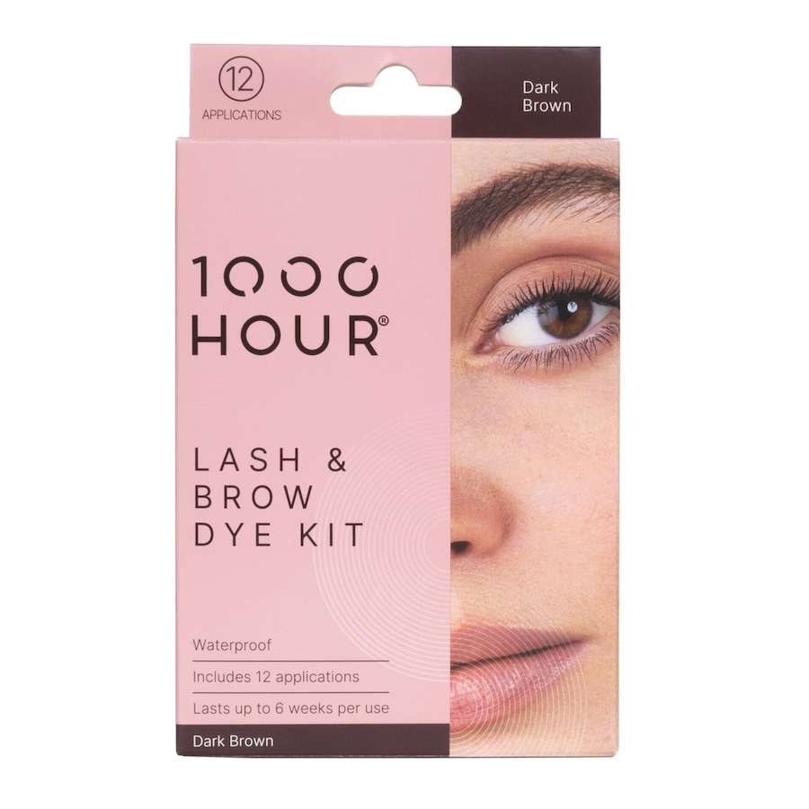 1000 Hour Lash & Brow Dye Kit Dark Brown