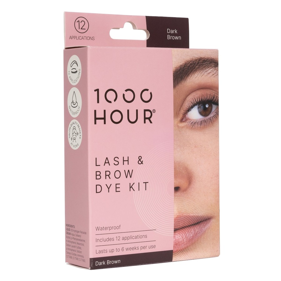 1000 Hour Lash & Brow Dye Kit Dark Brown