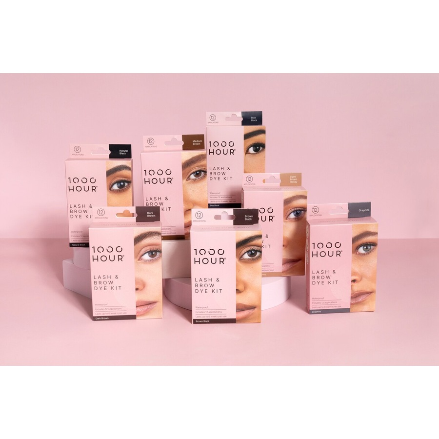 1000 Hour Lash & Brow Dye Kit Dark Brown