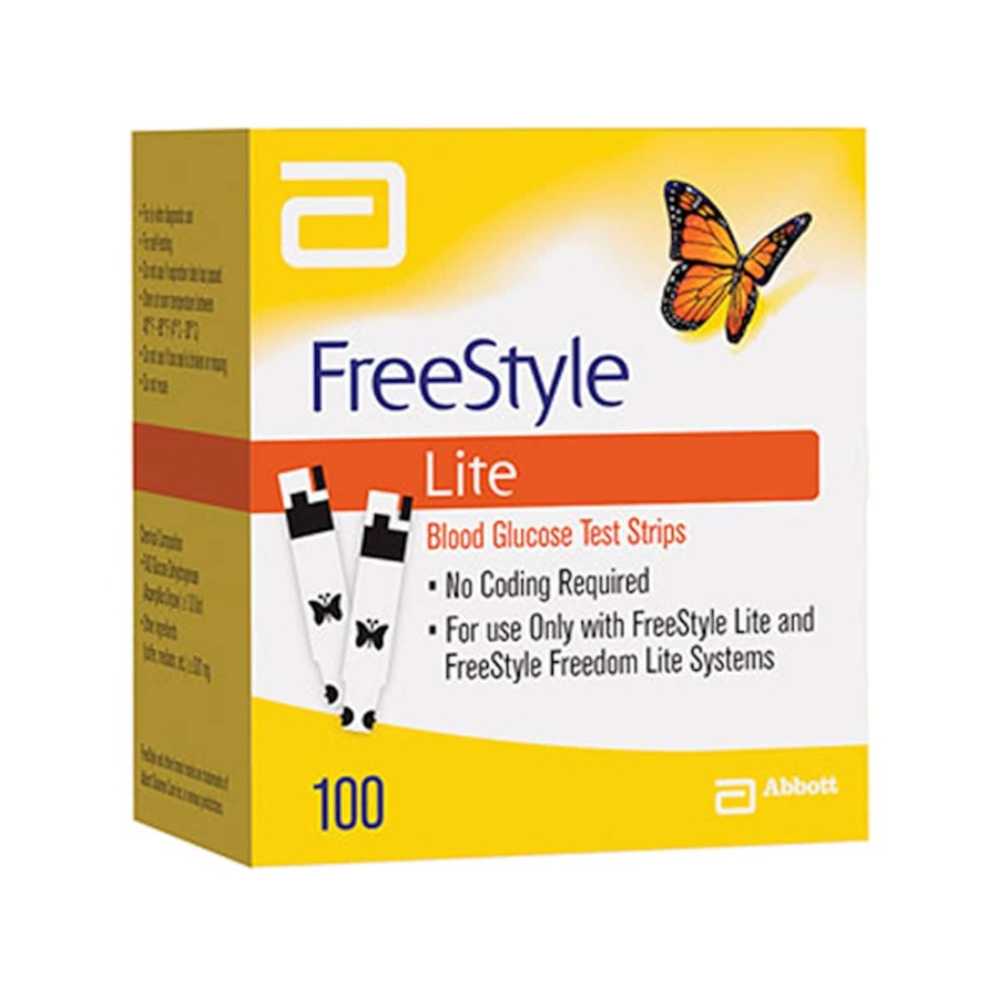 Abbott Freestyle Lite Blood Glucose Strips 100 Pack