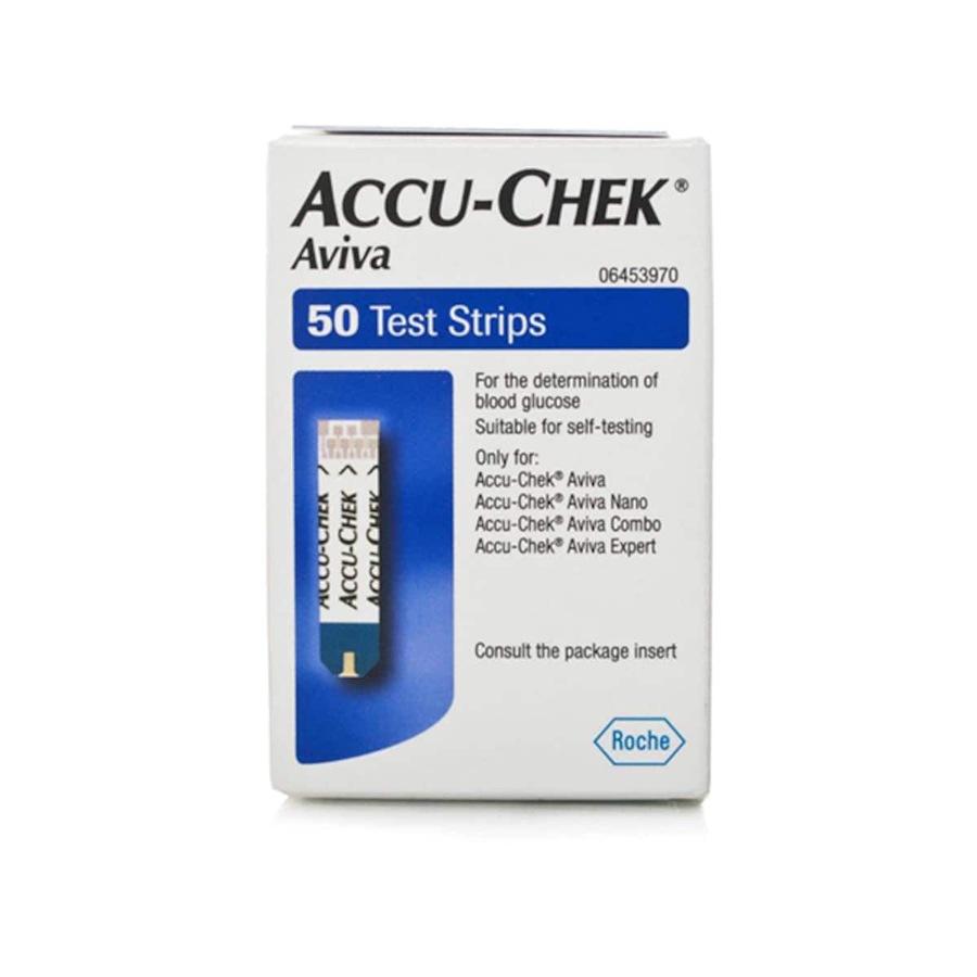 Accu-Chek Aviva Blood Glucose Test Strips 50 Pack