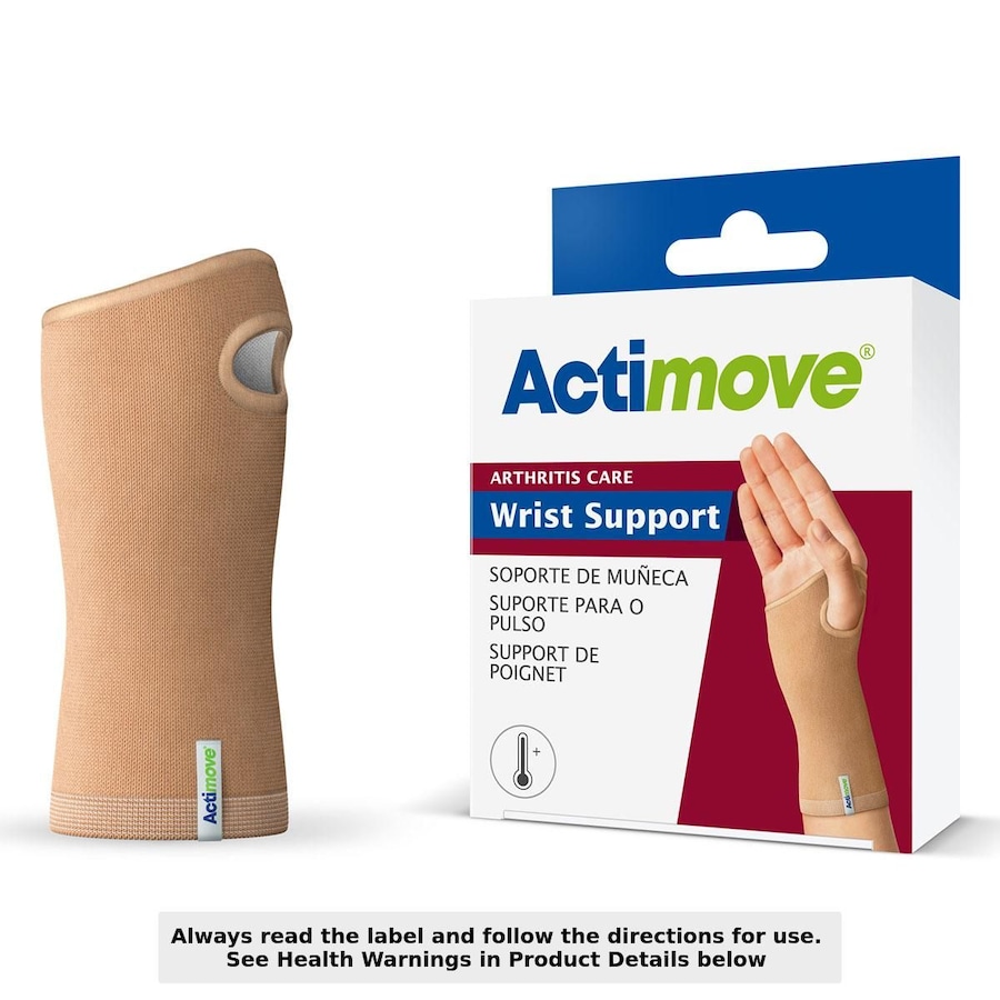 Actimove Arthritis Wrist Support Medium Beige