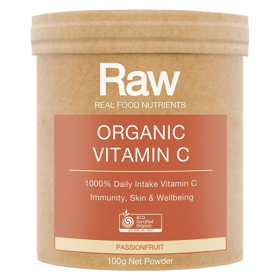 Amazonia Raw Organic Vitamin C Powder Passionfruit 100g