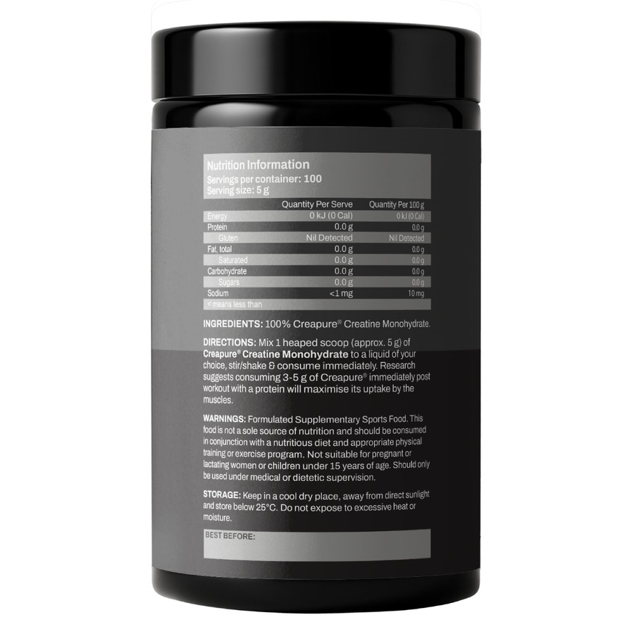 ATP Science Creapure Creatine Monohydrate 500G