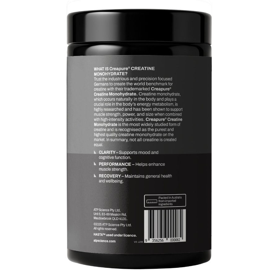 ATP Science Creapure Creatine Monohydrate 500G