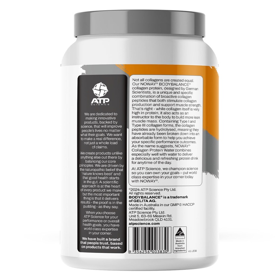 ATP Science Noway Collagen Protein Water Ginger Beer 750g