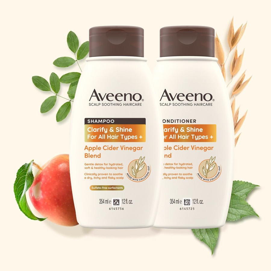 Aveeno Apple Cider Vinegar Shampoo 354ml