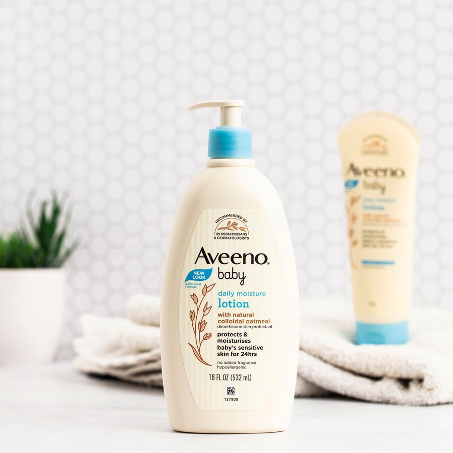 Aveeno Baby Daily Moisturising Lotion Fragrance Free 532ml