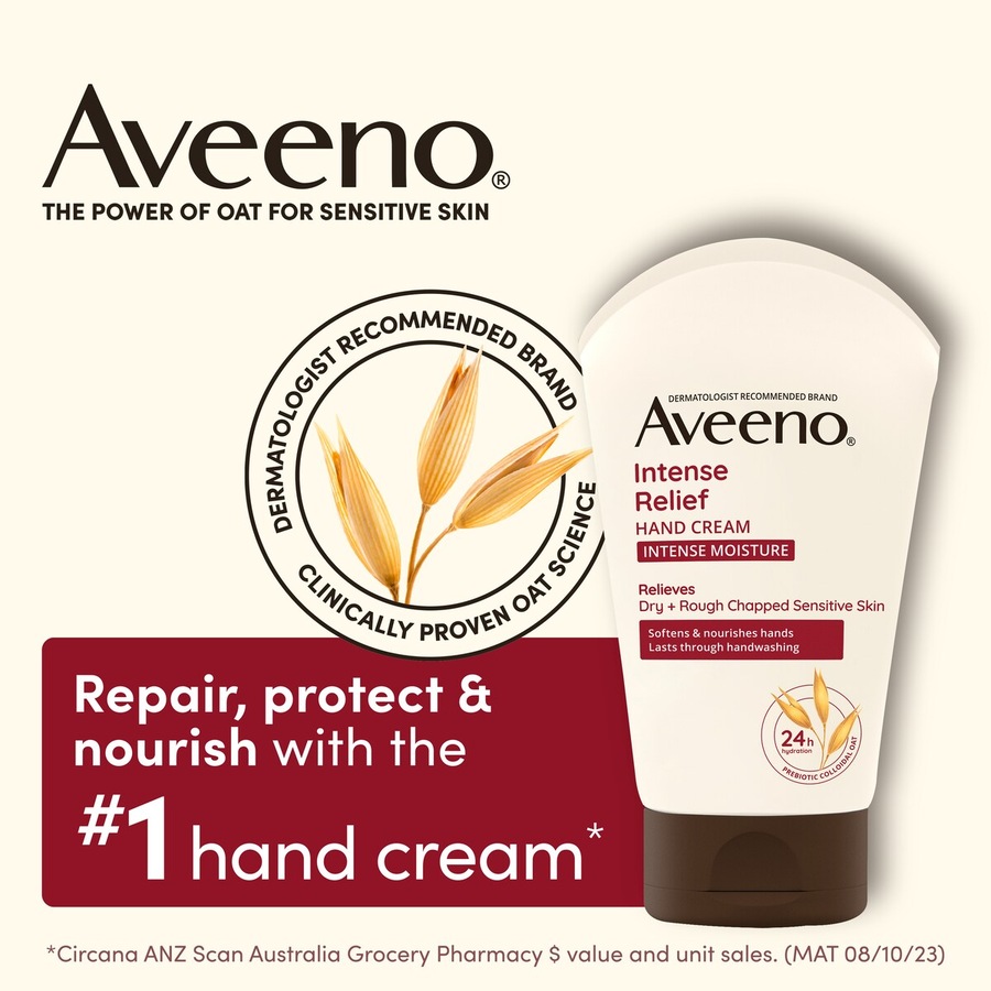 Aveeno Intense Relief Hand Cream 100g