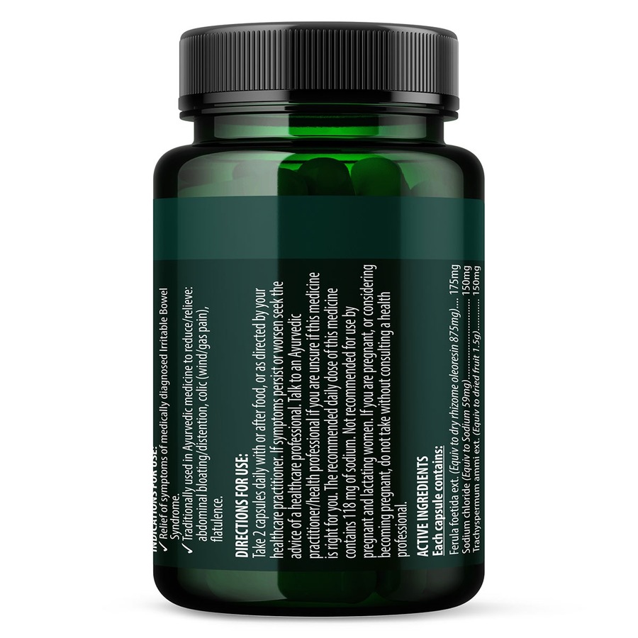 AyurScience Gasnix 60 Hard Capsules