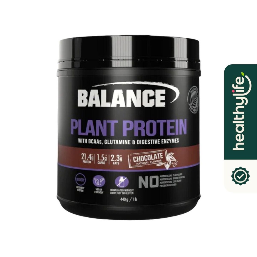 Buy Balance Plant Protein Powder Chocolate 440g - Everyday Rewards Shop