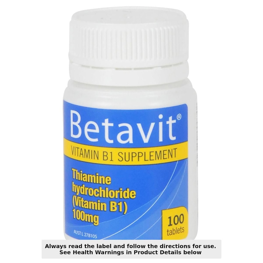 Betavit Vitamin B1 100 Tablets
