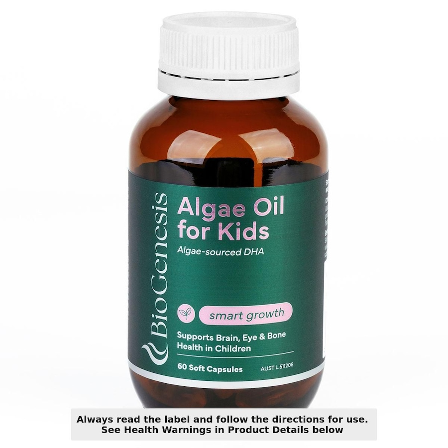 BioGenesis Algae Oil for Kids 60 Capsules