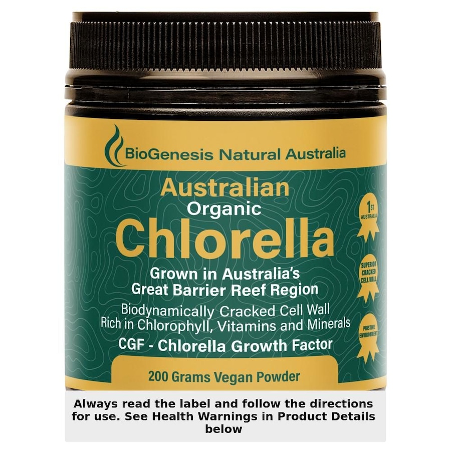 Biogenesis Chlorella Powder Natural 200g