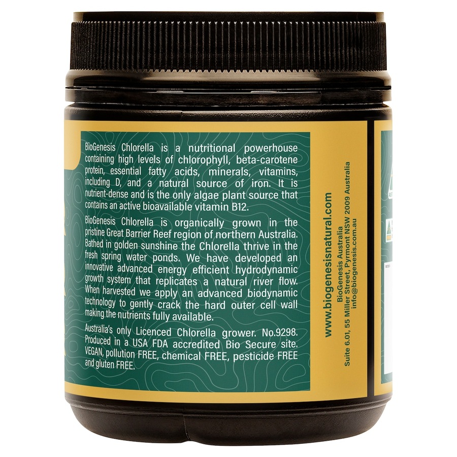 Biogenesis Chlorella Powder Natural 200g