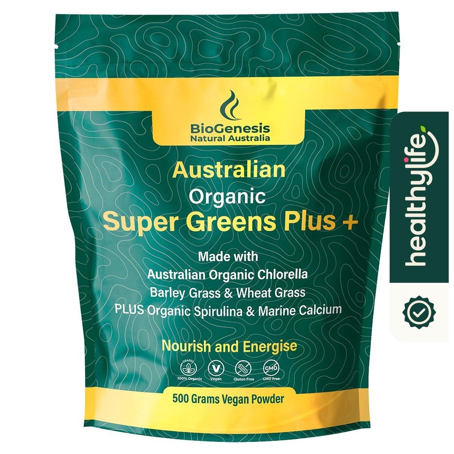 Buy BioGenesis Super Greens Powder 500g - Everyday Rewards Shop