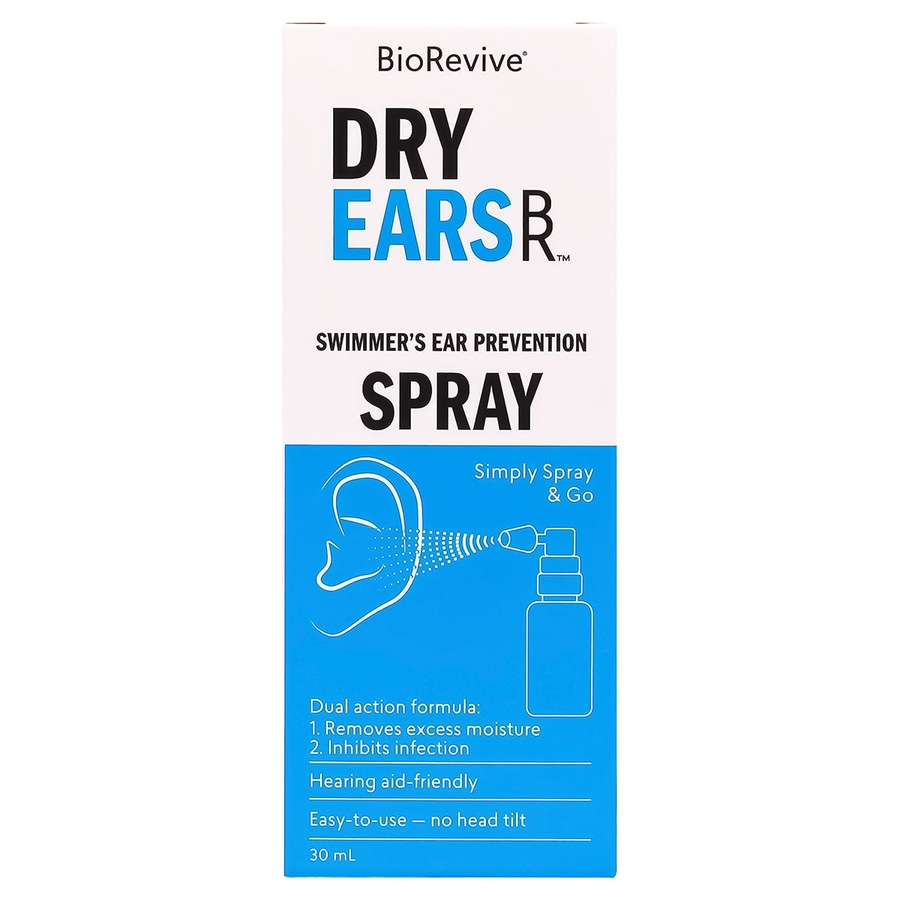 BioRevive DryEars Swimmers Ear Prevention Spray 30ml