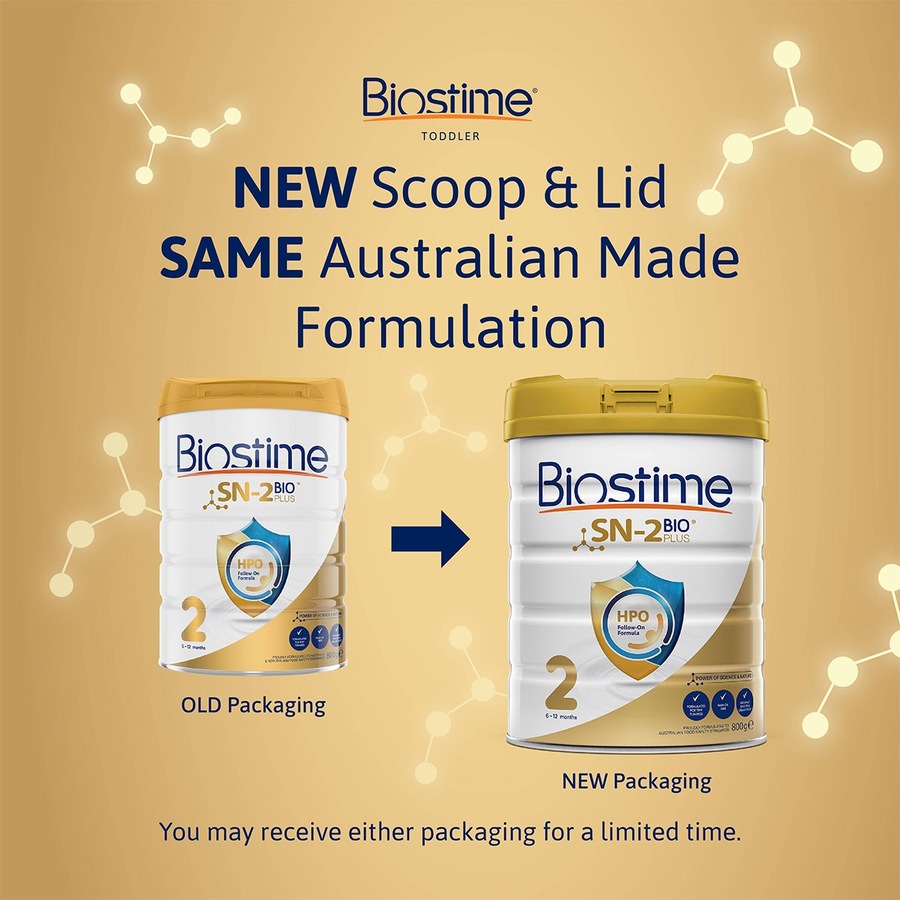 Biostime SN-2 Bio Plus HPO Follow-On Formula (6-12 months) - 800g
