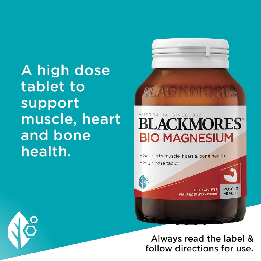 Blackmores Bio Magnesium 100 Tablets