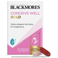 Blackmores Conceive Well Gold 56 Tablets + Capsules