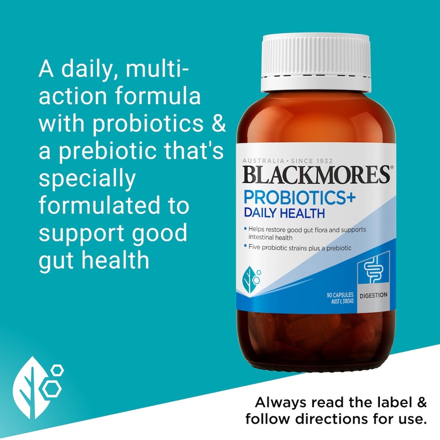 Blackmores Probiotics + Daily Health 90 Capsules