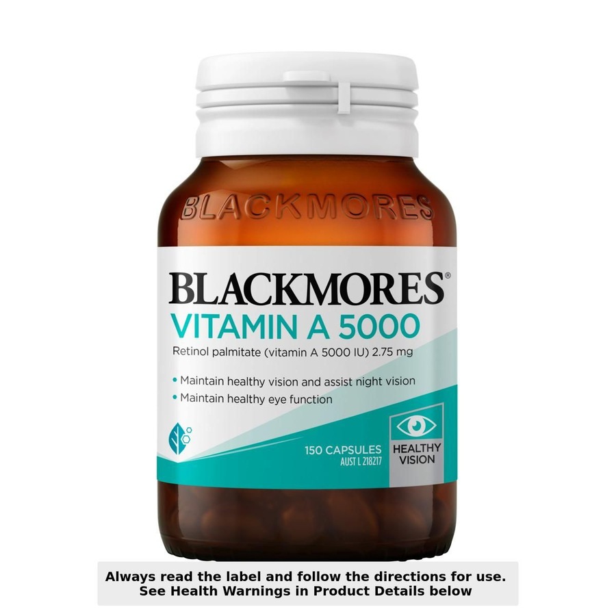 Blackmores Vitamin A 5000IU 150 Capsules