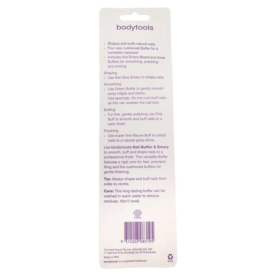 Bodytools Nail Buffer & Emery
