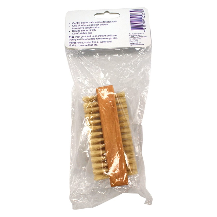 Bodytools Wooden Nail Brush 1 Pack